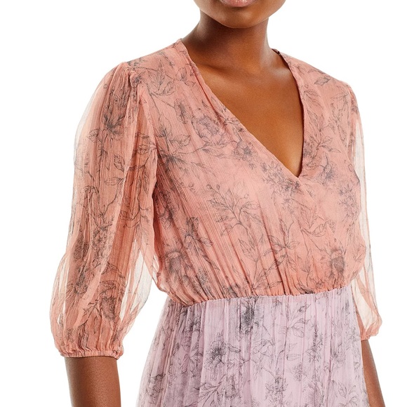 JOHNNY WAS LIZA MIDI SILK DRESS🎉💕👠 - Picture 6 of 6